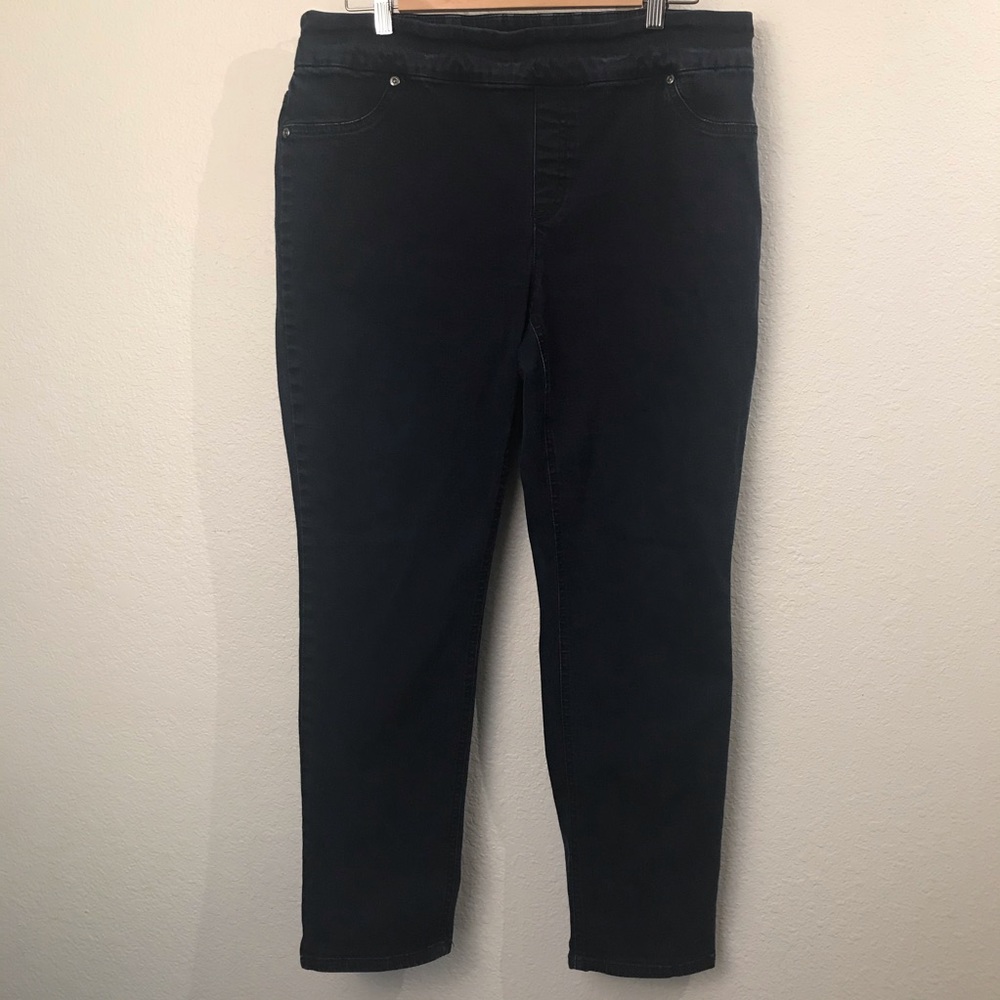 Chico’s Perfect Stretch Dark Wash Skinny Jeans